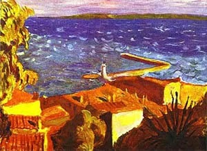 La jetée de Saint-Tropez, Pierre Bonnard, 1912